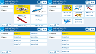 Manage Models | EdgeTX User Manual
