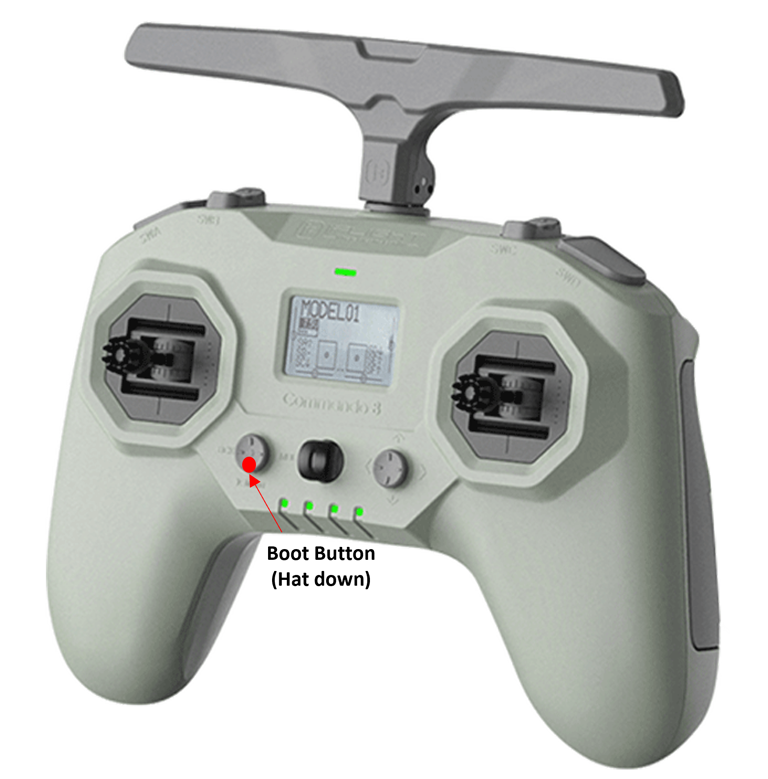 Access DFU and Bootloader Mode | EdgeTX User Manual