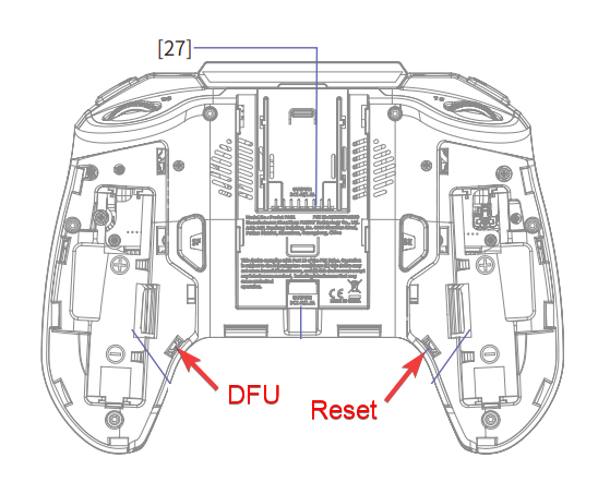 Access DFU and Bootloader Mode | EdgeTX User Manual